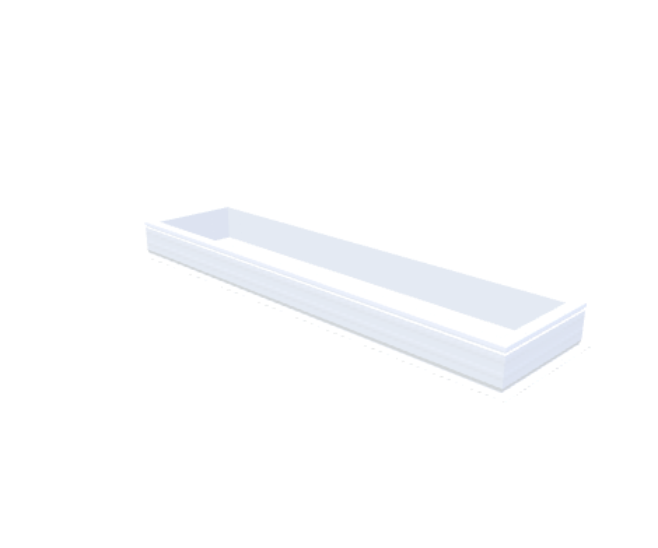 PVC-Aufsatzkranz 50x230 cm - Skylux